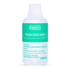 Farmax Agua Boricada 100ml - Hi Brazil Market