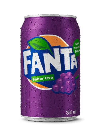 Fanta Uva lata 350ml - Hi Brazil Market