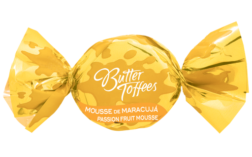 Arcor Bala Trufada Maracuja - Butter Toffees Passion Fruit Mousse - Hi Brazil Market