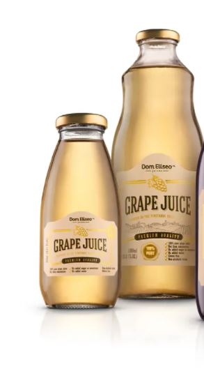 Dom Eliseo Suco de Uva Branca 1L - White Grape Juice - Hi Brazil Market