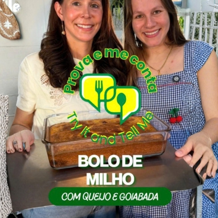 Bolo de Milho com Queijo e Goiabada