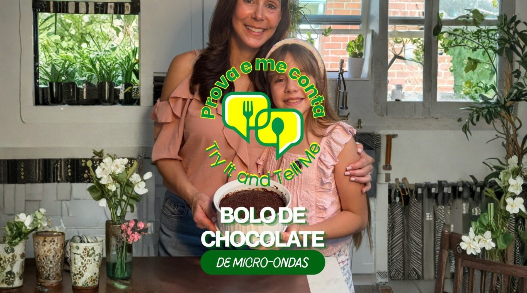 Bolo de Chocolate de Micro-ondas
