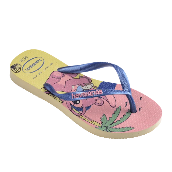Havaianas Kids Slim Disney Lilo & Stitch Flip Flops