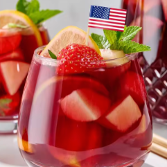 Estados Unidos Bandeirinha Pequena para Decoracao com Palito