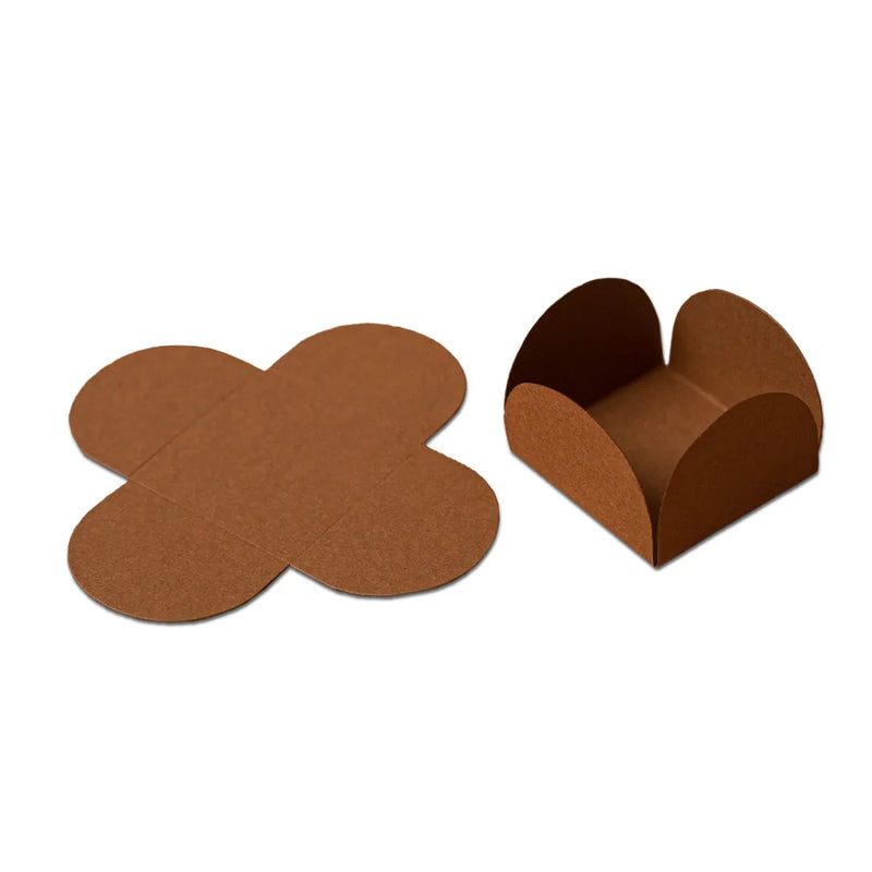 Forminha Caixinha Mini 4 Petalas