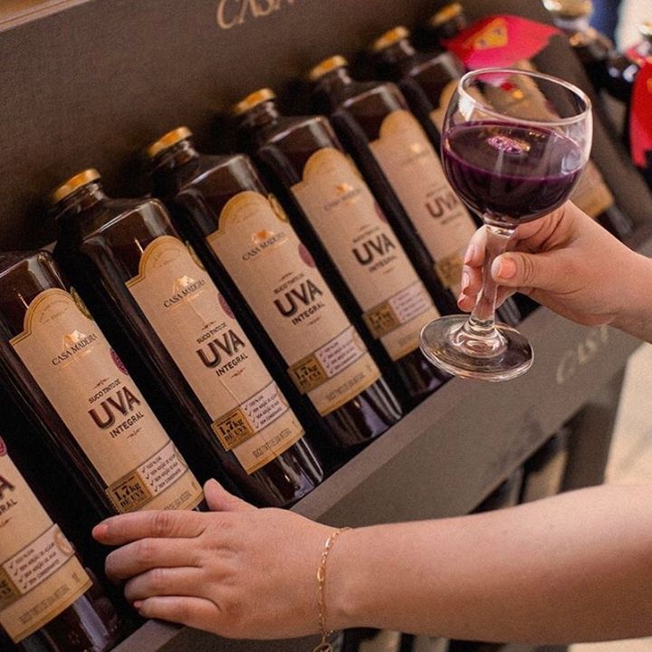 Casa Madeira Suco de Uva Integral 1L