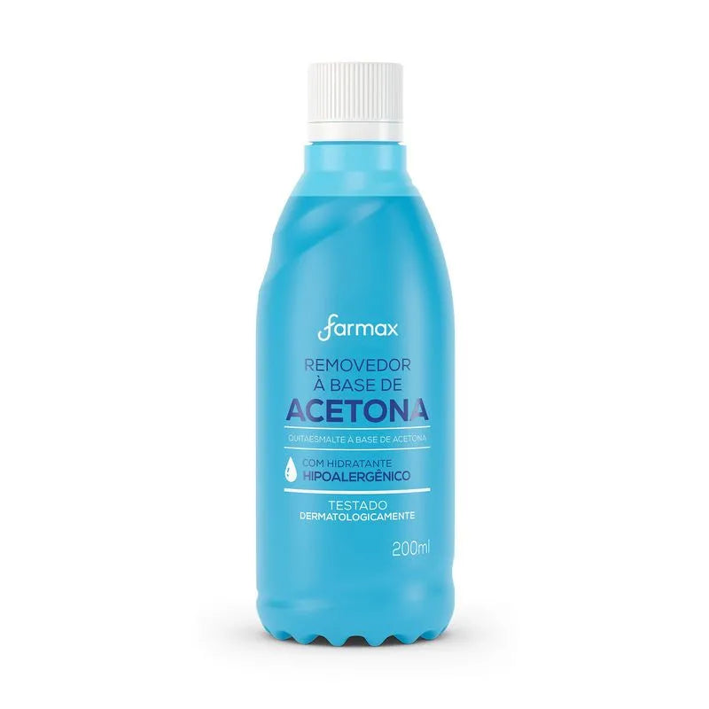 Farmax Removedor de Esmalte com Acetona 200ml