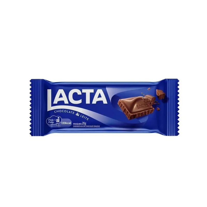 Lacta Chocolate em Barra Ao Leite 20g