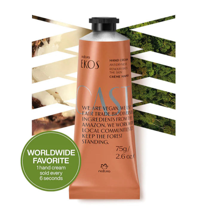 Natura Ekos Castanha Polpa Hidratante para Maos 75g