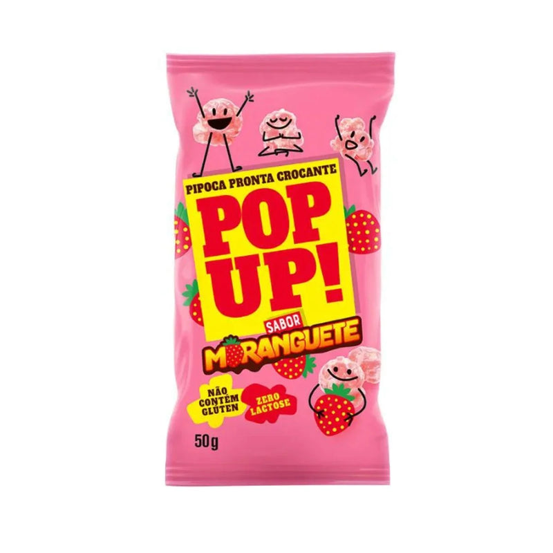 Bel Pipoca Moranguete Pop Up 50g