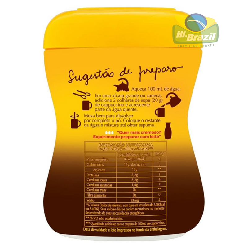 3 Coracoes Mistura para Cappuccino Classico 400g