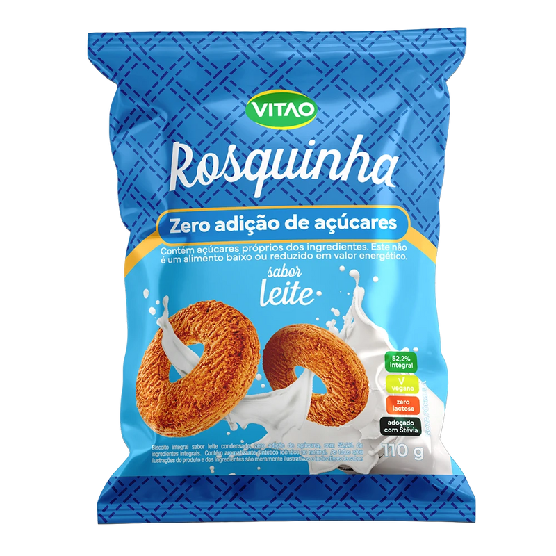 Vitao Milk Flavored Donut Zero Added Sugar 110g