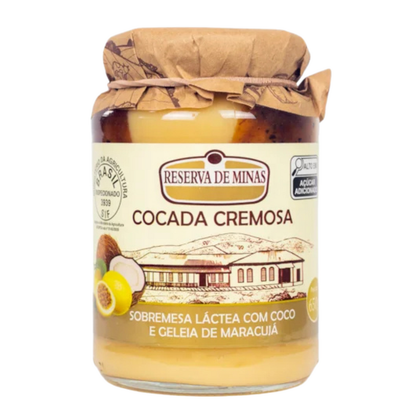 Reserva de Minas Cocada Cremosa com Maracuja 650g