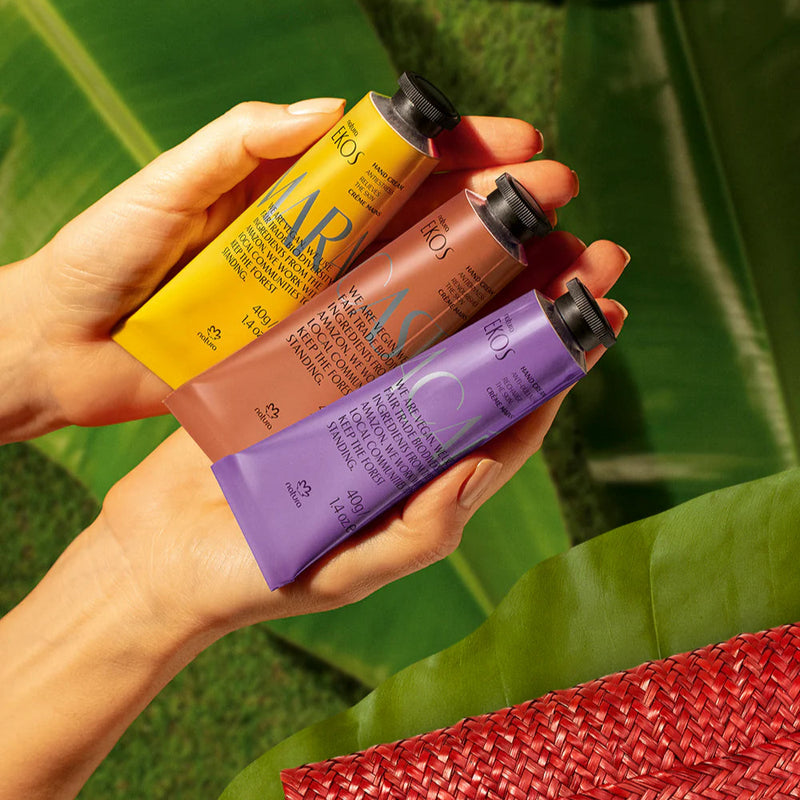 Natura Ekos Trio Creme Para Maos 3x40g