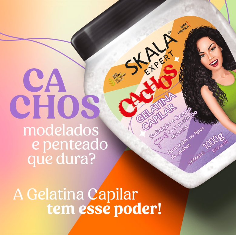 Skala Expert Cachos Gelatina Capilar 1kg