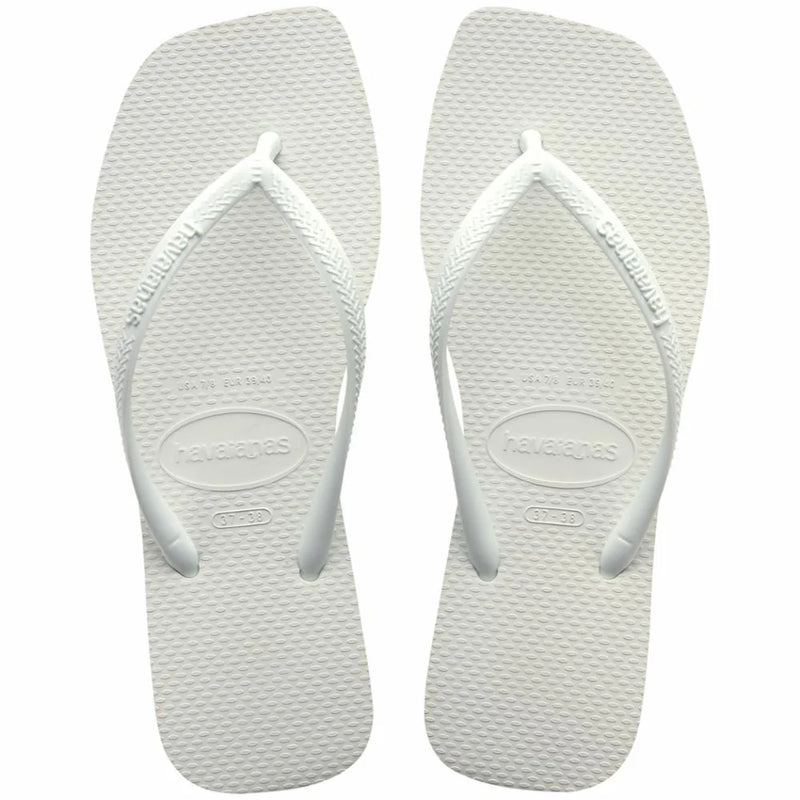 Havaianas Slim Quadrada Chinelo Branco
