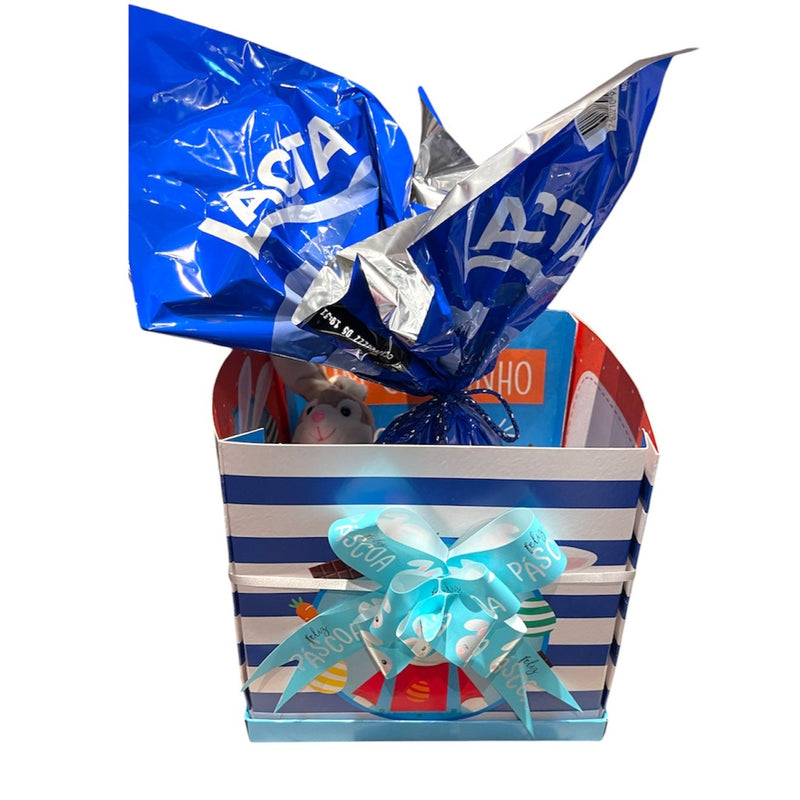 Easter Basket Surprise Box Lacta Milk Boy With Teddy Bear