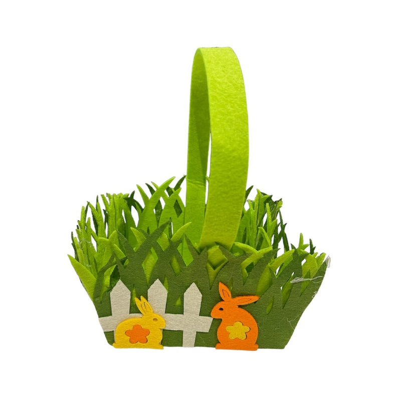 Green Children's Easter Basket Packaging
