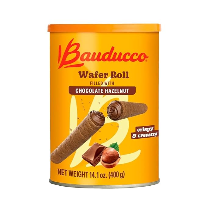 Bauducco Wafer Roll Chocolate e Avela 400g