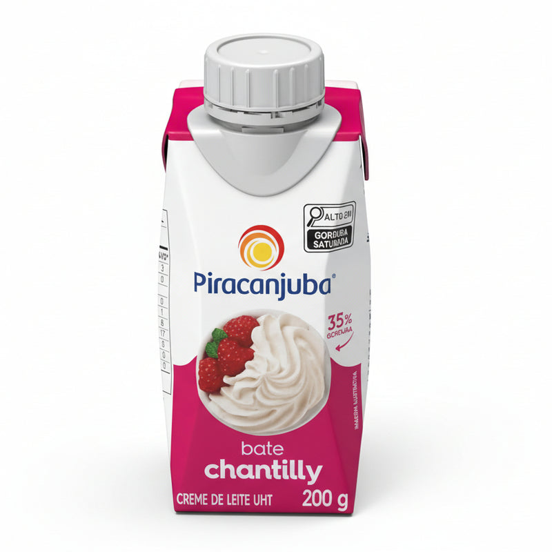 Piracanjuba Creme De Leite Bate Chantilly 200G
