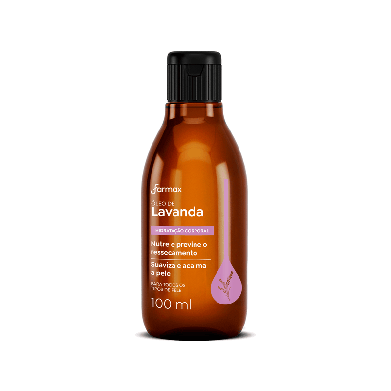Farmax Oleo Capilar e Corporal Lavanda 100ml