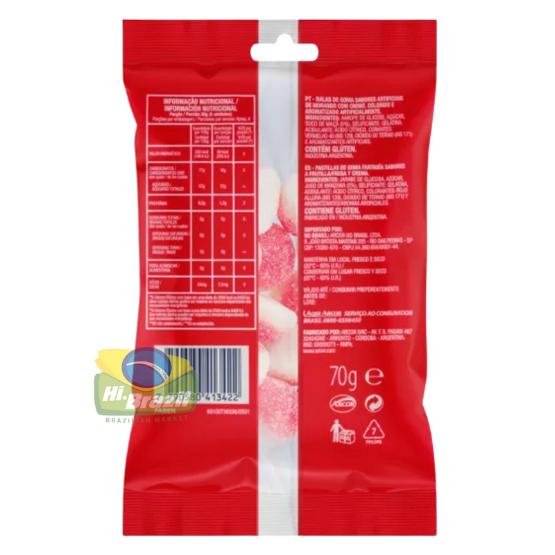 7 Belo Gelatinas Morango com Creme 70g