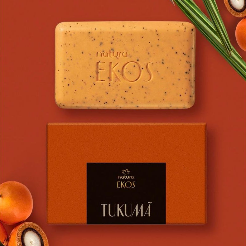 Natura Ekos Sabonete Tukuma em Barra Esfoliante 100g