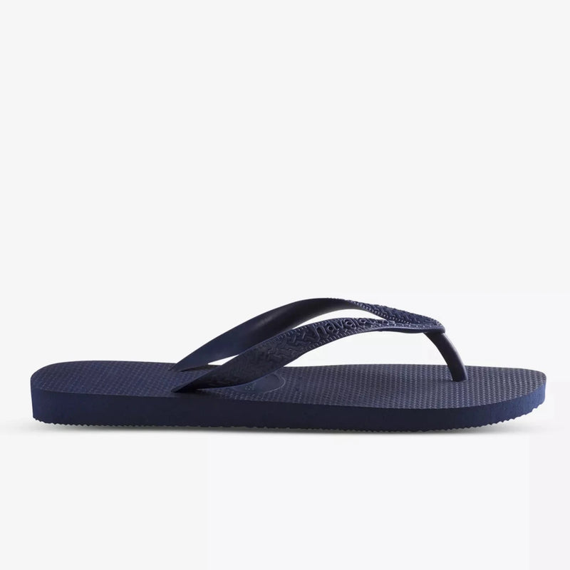 Havaianas Brazil Logo Flip Flops Navy Blue