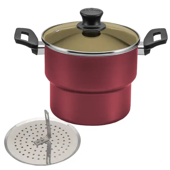 Panelux Cuscuzeira 16cm - Cereja