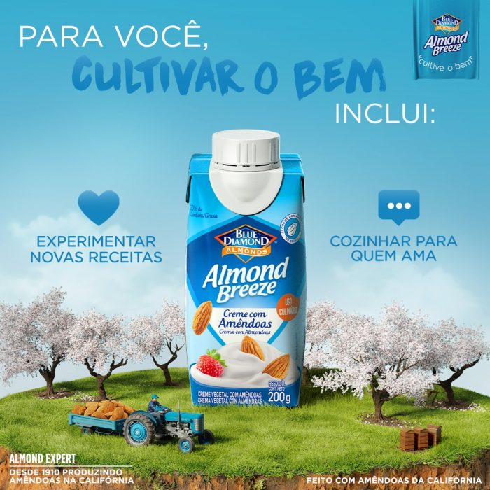 Piracanjuba Creme De Amêndoas Almond Breeze 200g