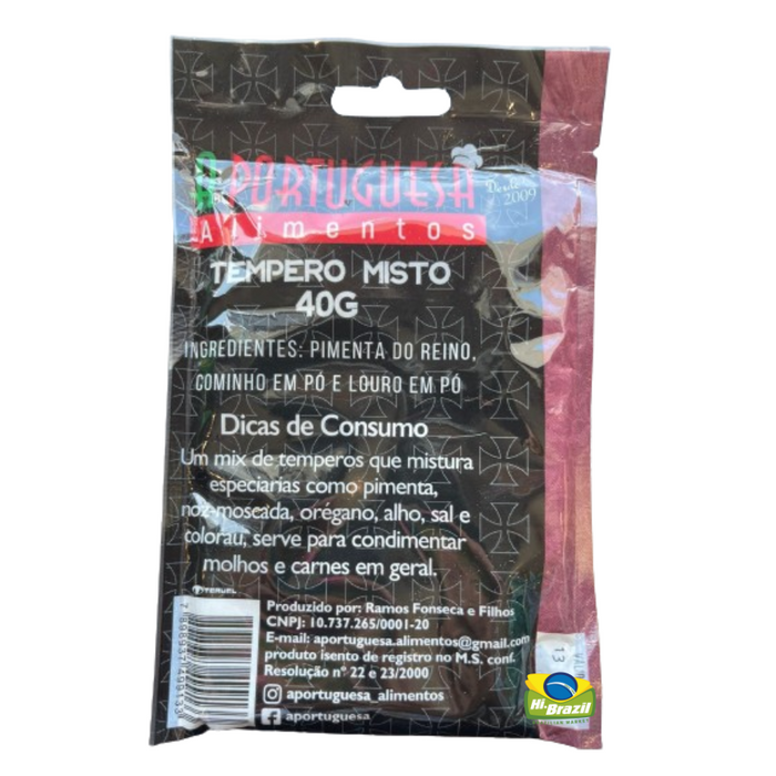 A portuguesa Tempero Misto 40g
