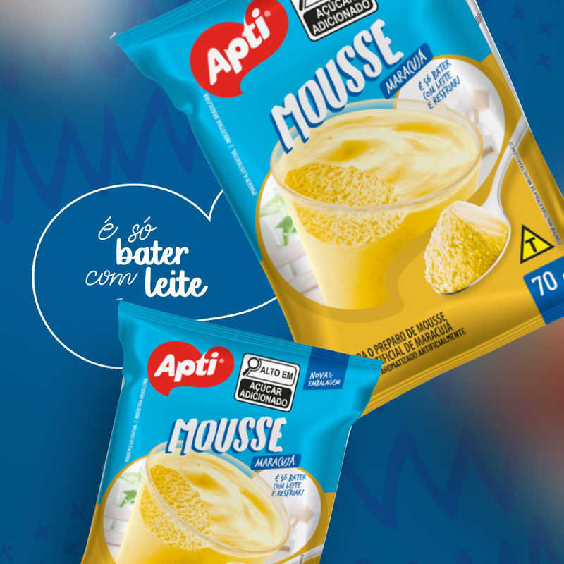 Apti Passion Fruit Mousse 70g