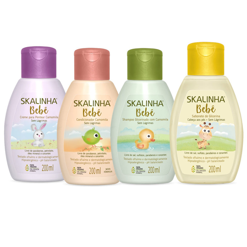 Skalinha Bebe kit Cuidados - 4 und