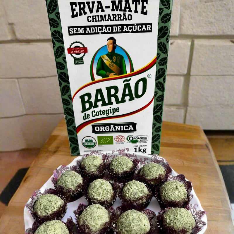 Docinhos Caixa Brigadeiro de Erva-Mate 4 unidades