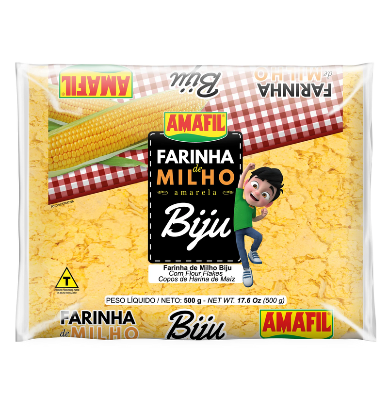 Amafil Farinha de Milho Biju 500g