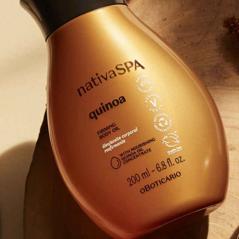 O Boticario Nativa Spa Óleo Corporal Firmador de Quinoa 200ML