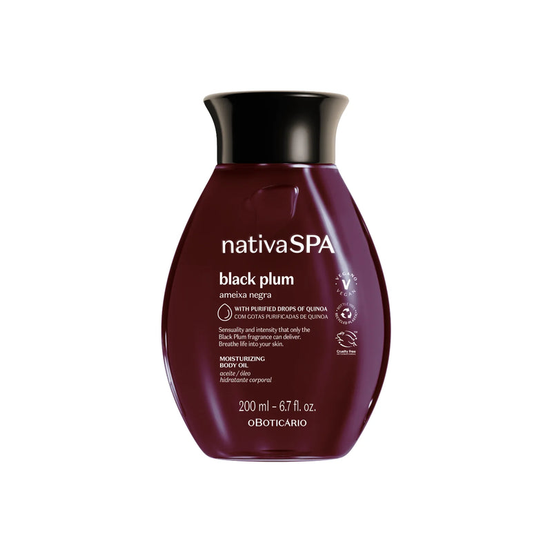 O Boticario Nativa Spa Oleo Corporal Ameixa Negra 200ml