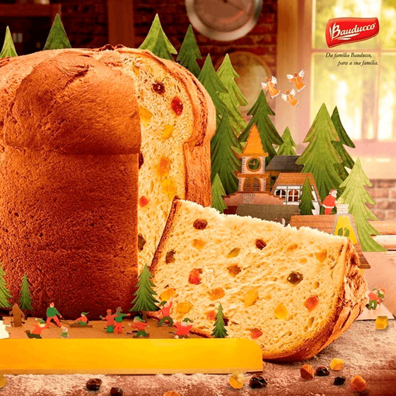 Bauducco Panettone Original Frutas Secas 454g