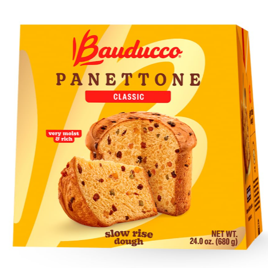 Bauducco Panettone Classico Frutas Secas 680g
