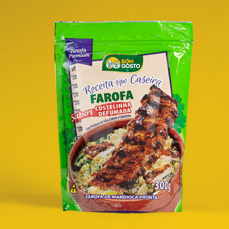 Bom Gosto Cassava Farofa Short Ribs 300g