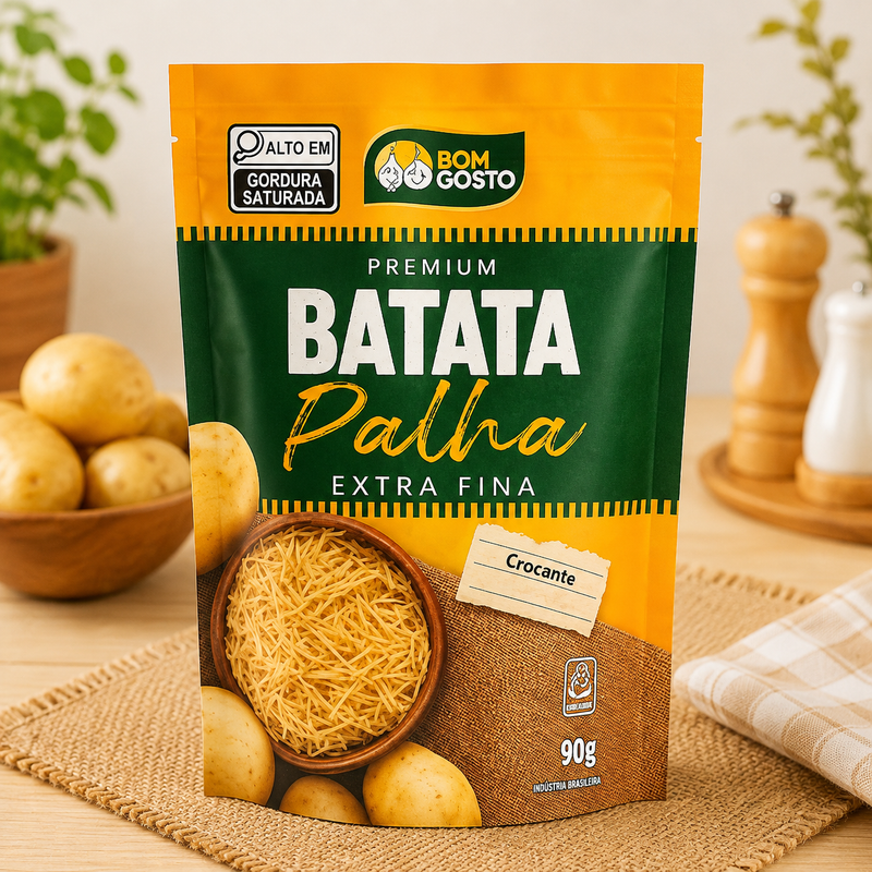 Bom Gosto Extra Fine Potato Sticks 90g