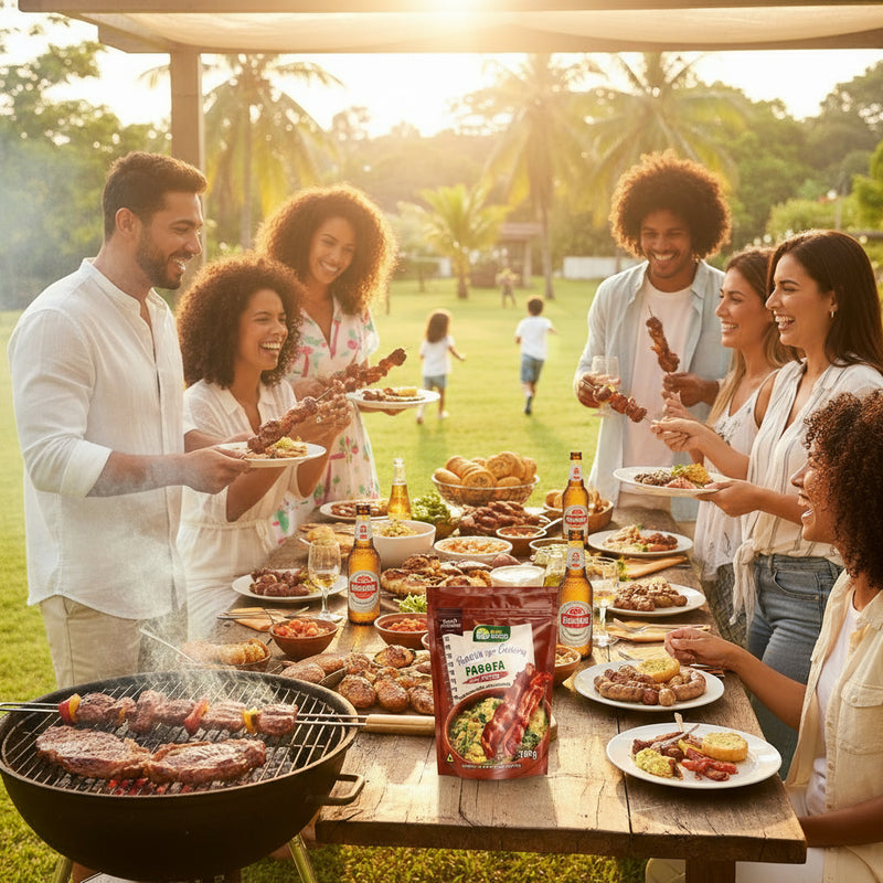 Bom Gosto Cassava Farofa with Bacon Flavor 300g