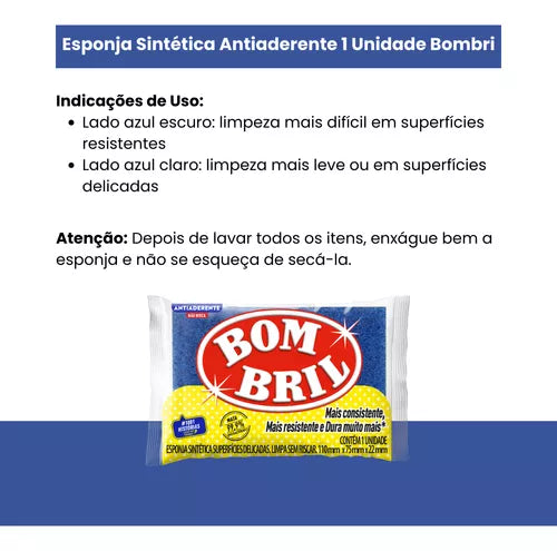 Bombril Esponja Antiaderente 1 und