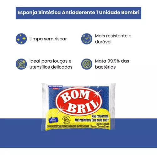 Bombril Esponja Antiaderente 1 und