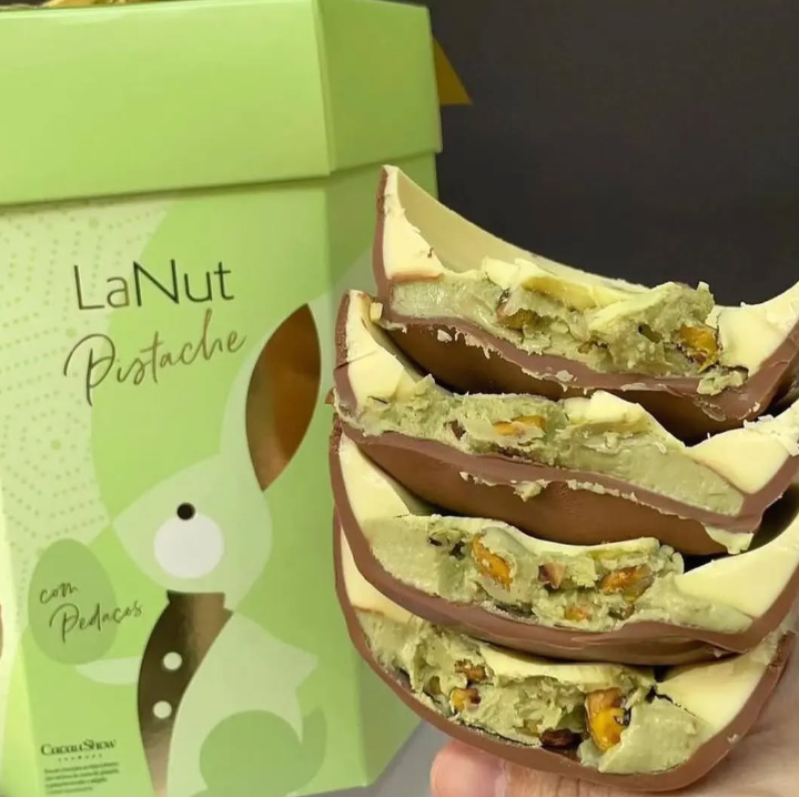 Cacau Show Ovo de Pascoa LaNut Pistache 400g