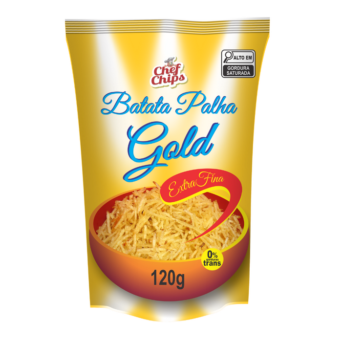 Chef Chips Batata Palha Extra Fina 120g