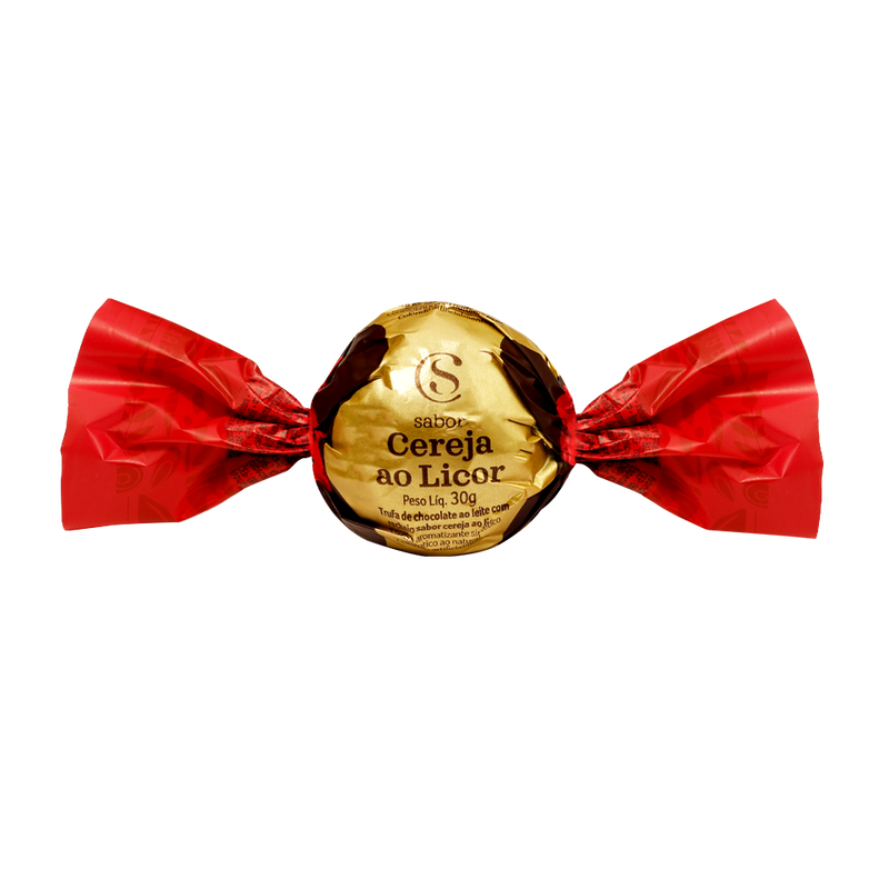 Cacau Show Trufa Artesanal Grancherie Cereja ao Licor 30g