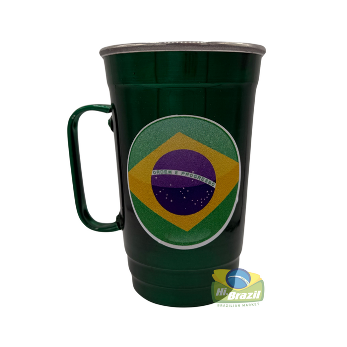 Caneca Escovada com Alca Brazil