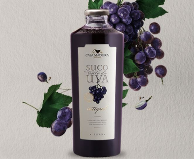 Casa Madeira Suco de Uva Integral 1L