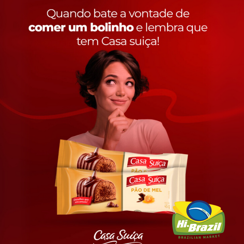 Casa Suica Pao de Mel 45g